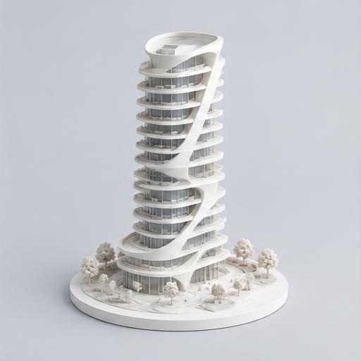 Spiral Tower Model